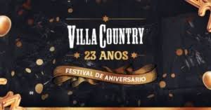 Villa Country celebra 23 anos com shows de Ana Castela, Hugo & Guilherme e Edson & Hudson.
