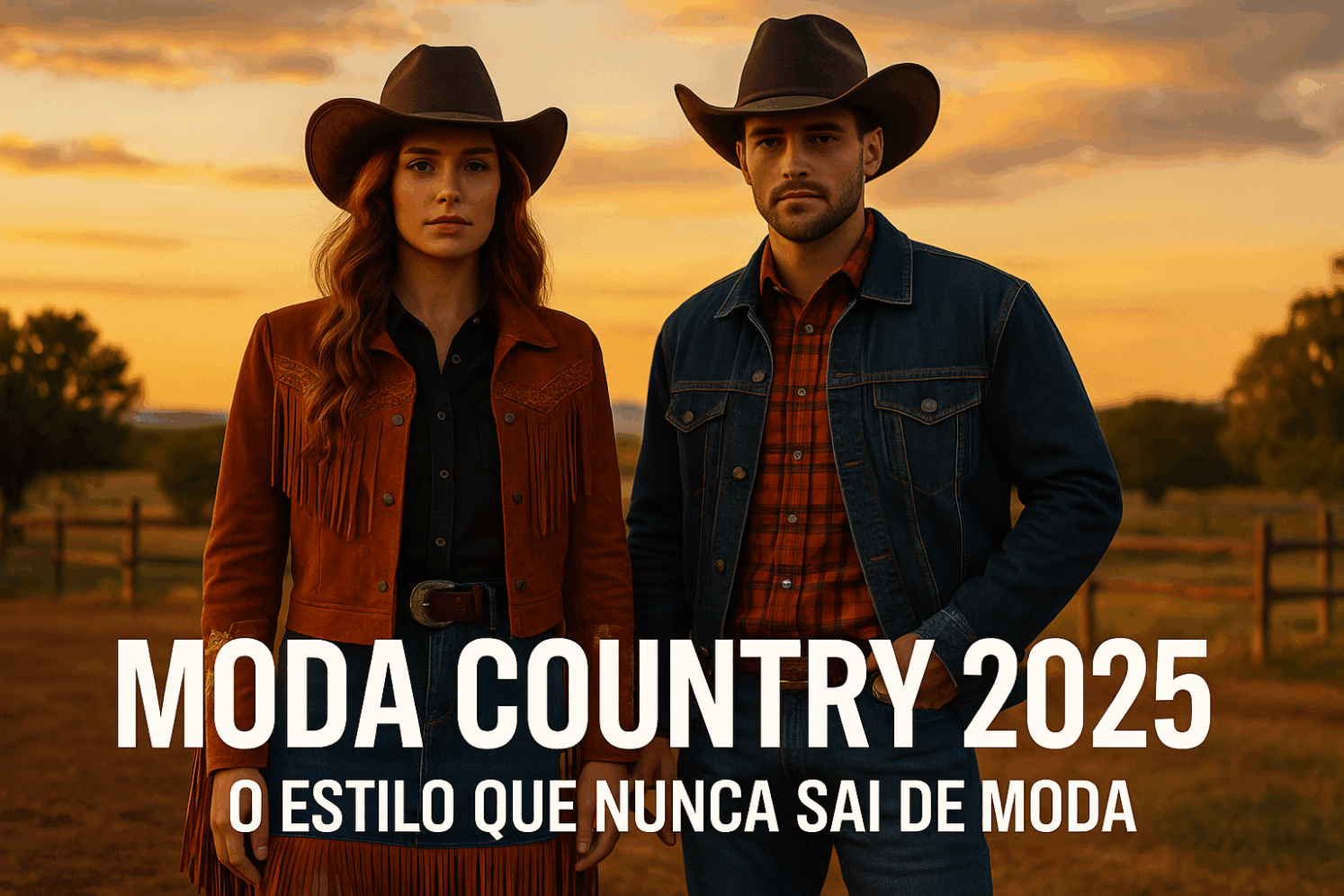 🌵 Moda Country: O Estilo que Nunca Sai de Moda nas Estradas do Sertão ao Palco dos Rodeios