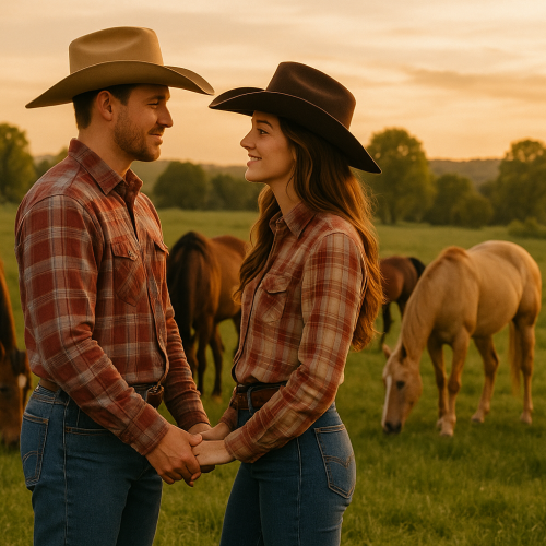 Dia dos Namorados: O Romantismo entre Cowboys e Cowgirls em Grande Estilo