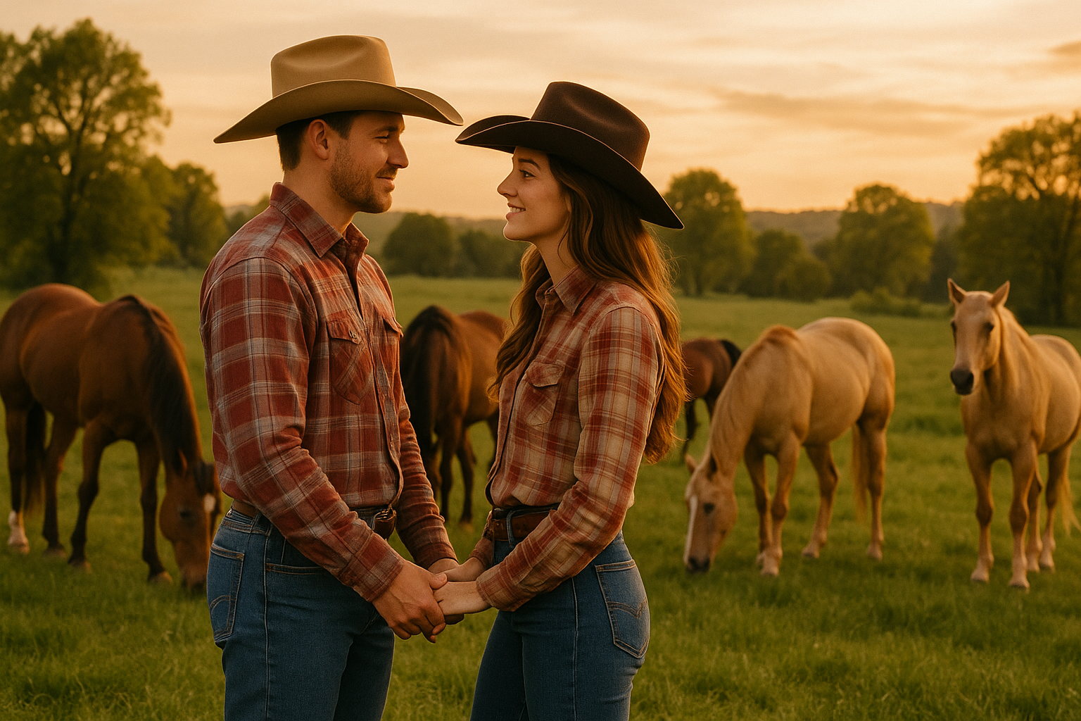 Dia dos Namorados: O Romantismo entre Cowboys e Cowgirls em Grande Estilo