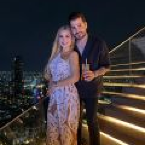 Guilherme, dupla de Benuto, e Flaviana abrem álbum de fotos da Lua de Mel na Ásia